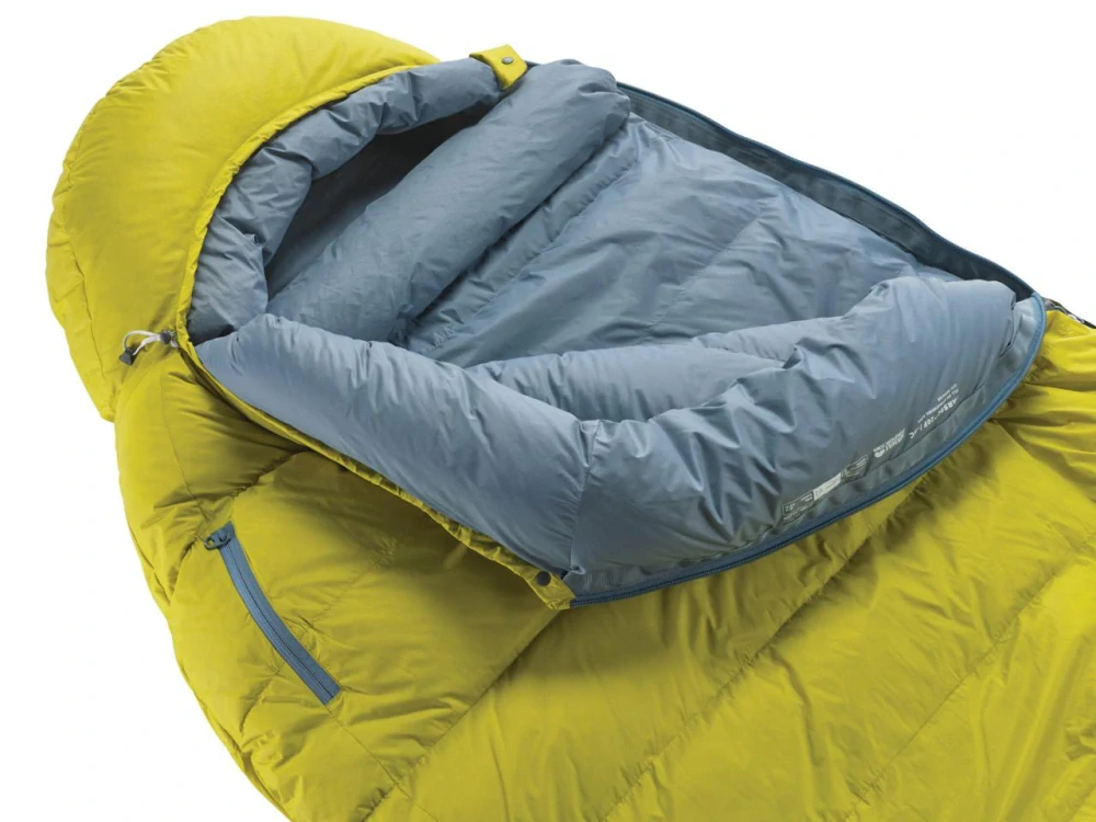 Therm-a-Rest PARSEC 20F/-6C Long Larch péřový spacák žlutý