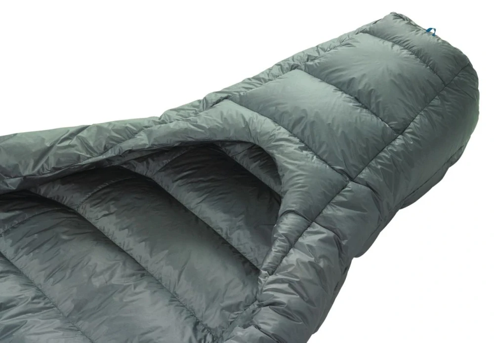 Therm-a-Rest VESPER 45F/7C Long Storm péřová přikrývka šedá