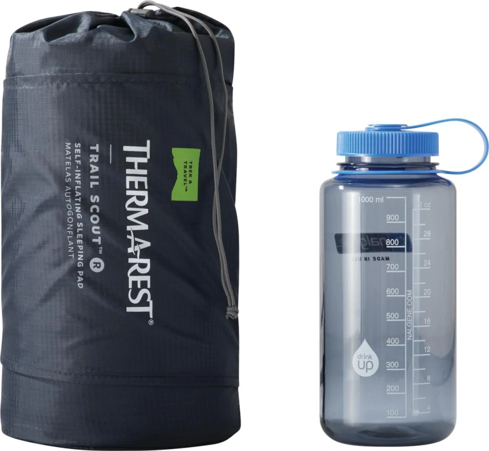 Therm-a-Rest TRAIL SCOUT Large Deep Forest samonafukovací karimatka tm. zelená 196x64x2,5 cm