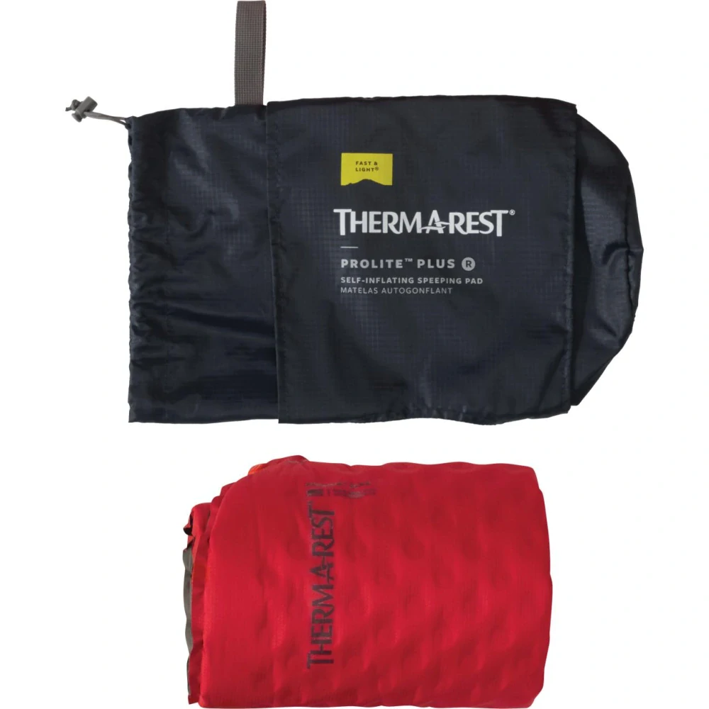 Therm-a-Rest PROLITE PLUS Large Cayenne samonafukovací karimatka oranžová 196x64x3,8 cm