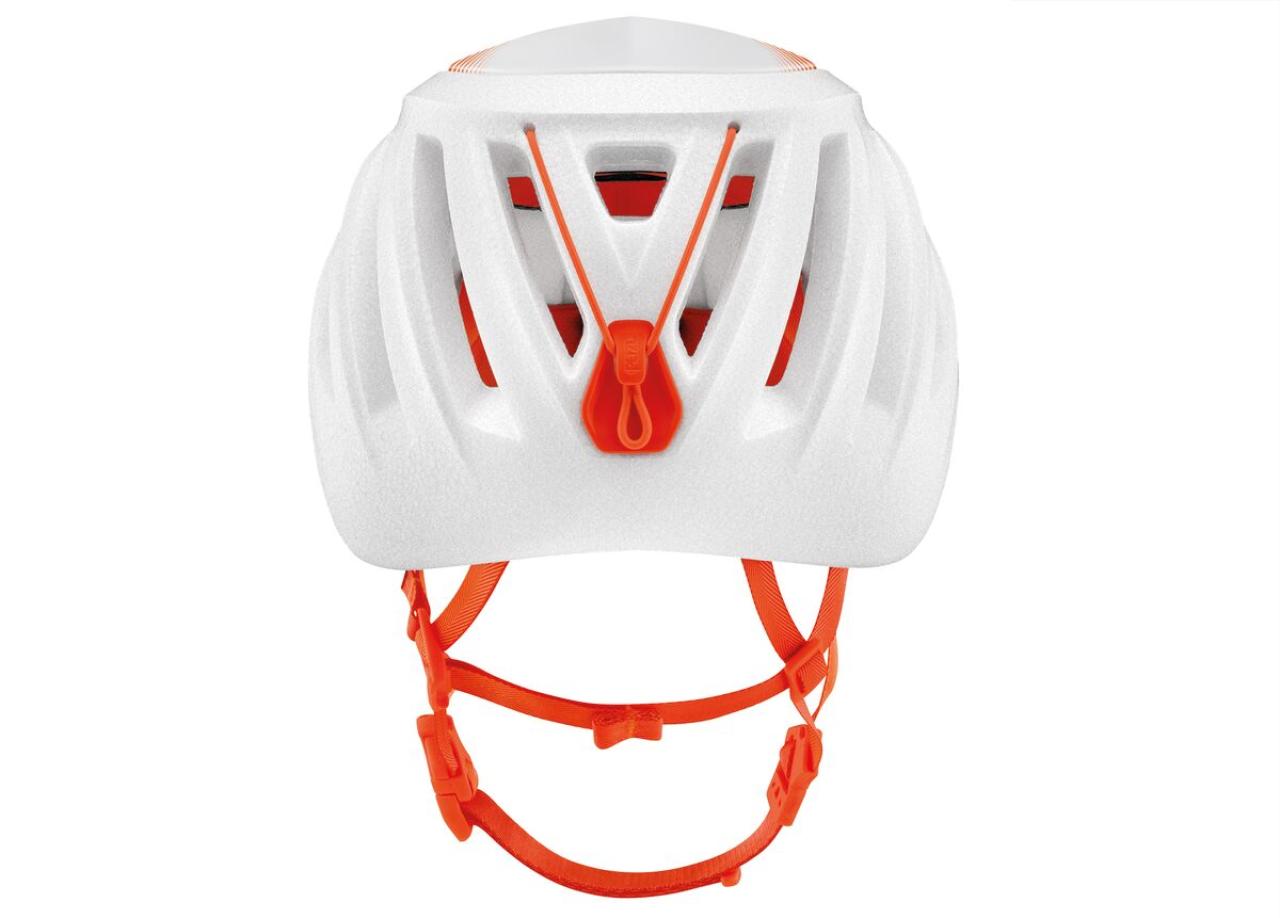 PETZL SIROCCO ML WHITE horolezecká přilba bílo-oranžová