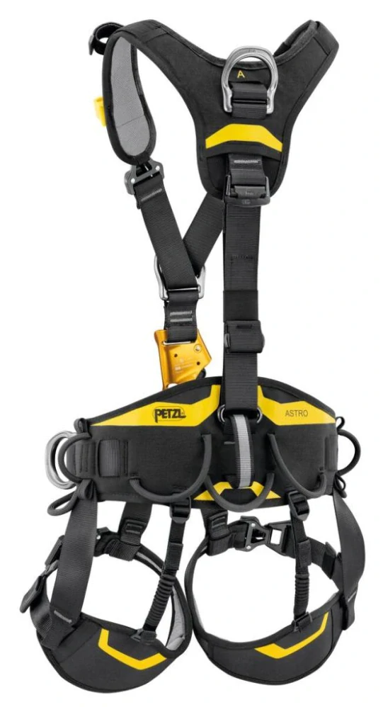 PETZL ASTRO 2 Celotělový pracovní postroj INT ČERNÝ