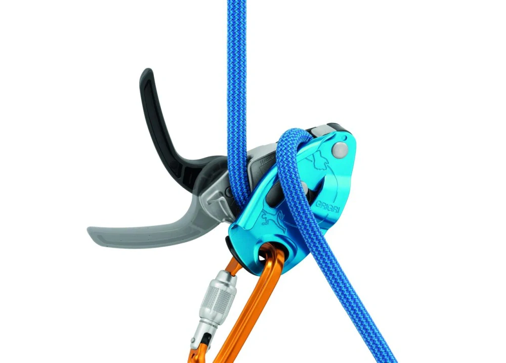 PETZL GRIGRI jistící brzda modrá
