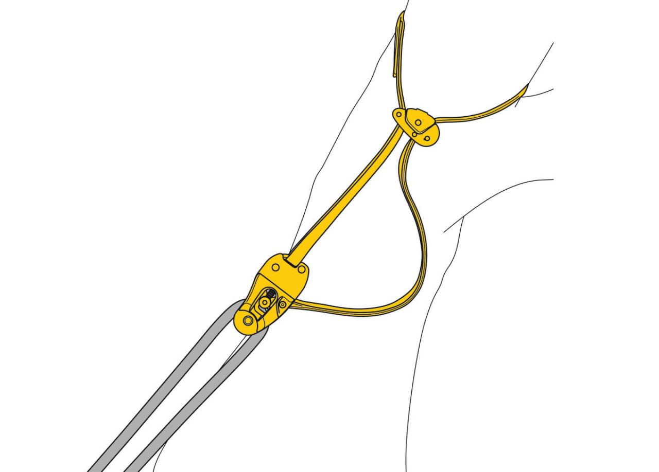 PETZL EJECT nastavitelný kotvící systém na stromy