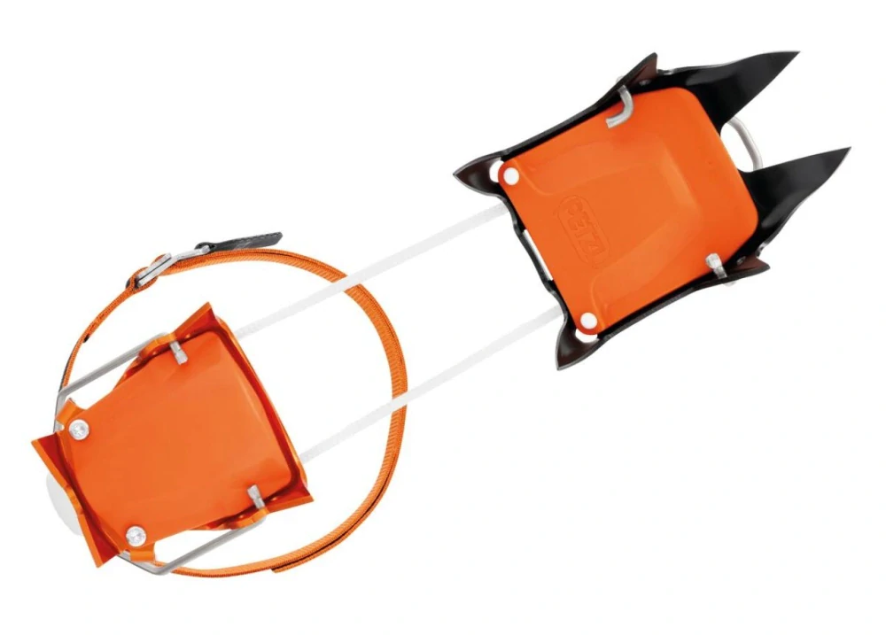 PETZL IRVIS HYBRID LLU leverlock universel mačky pro skialpinismus