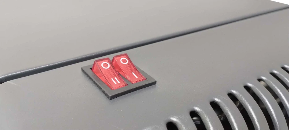 MAGG 110156S Kombinovaná skládací plynová 4,2kW a elektrická 1,14kW vč. příslušenství