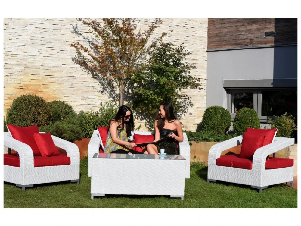 DIMENZA BORDEAUX sestava zahradního ratanového nábytku