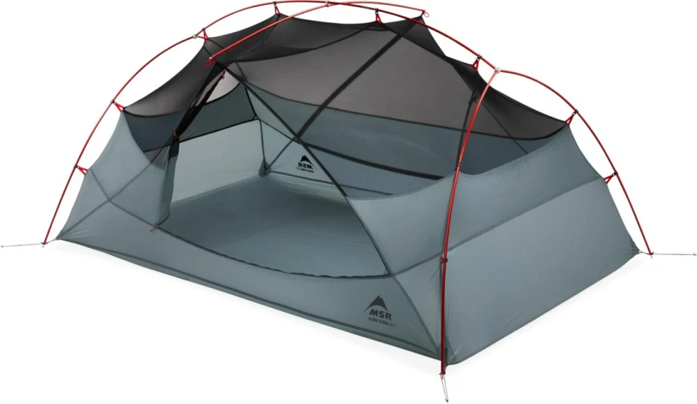 MSR HUBBA HUBBA LT 2P Olive Night  stan zeleno/modrošedý pro 2 osoby
