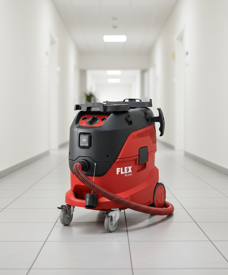 FLEX VCE 44 M AC vysavač 1400W, automatický oklep, třída M - 465.704