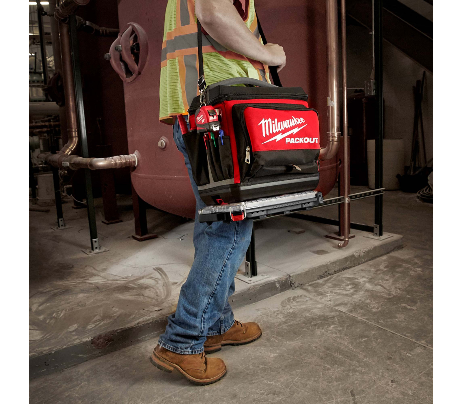 MILWAUKEE PACKOUT termo chladící taška na pracoviště 380x240x330mm - 4932471132