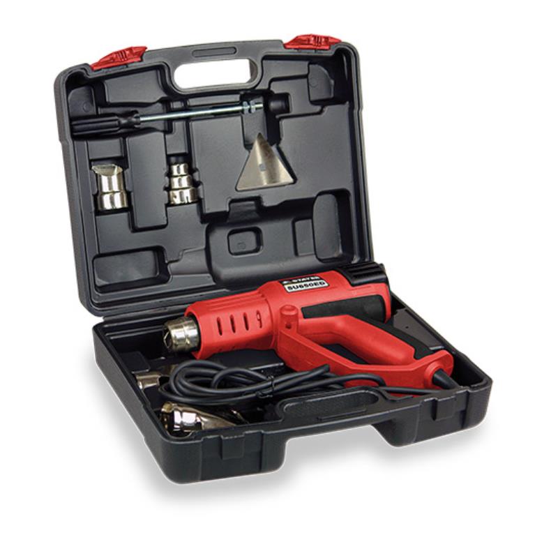 STAYER SU 650 EDK LED horkovzdušná pistole 2000W + příslušenství