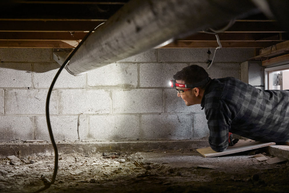 MILWAUKEE IRHL 450 čelová svítilna nabíjecí - 4933478587