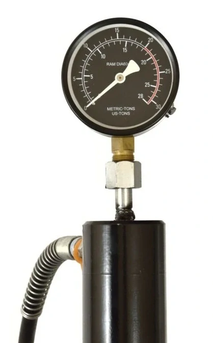 GEKO G02087 Hydraulický dílenský lis 20t, s manometrem