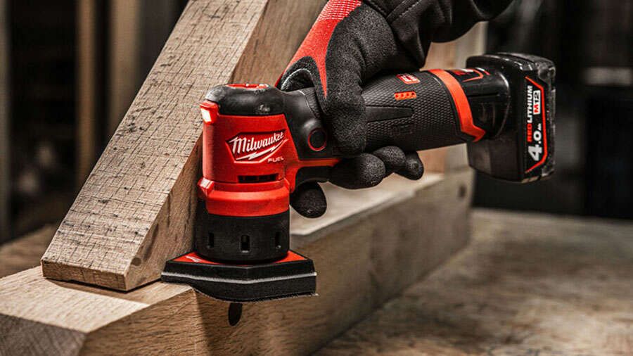 MILWAUKEE M12 FDSS-0B Aku bodová vibrační bruska 12V (bez aku) - 4933479680