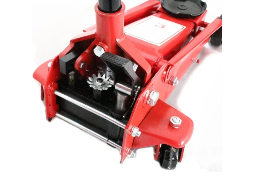 Ferdus Pojízdný hydraulický zvedák 3 t, 130-485 mm, dvojitá pumpa - T830021Q