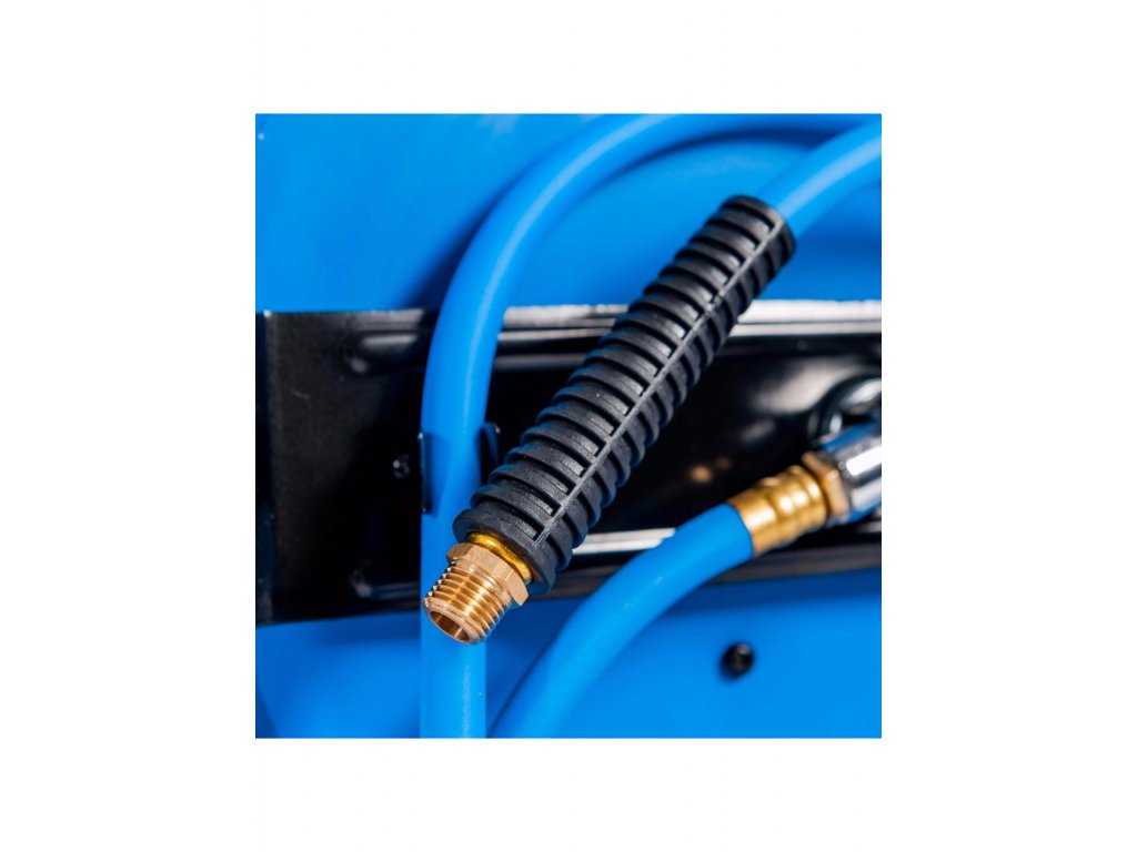 Airpress TS46573 navíjecí buben s pneu hadicí 30m, průměrem 8x12 mm a otočným ocelovým rámem