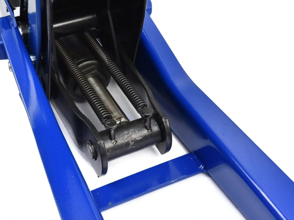 GEKO G02197 Hydraulický zvedák pojízdný 3,5 t, extra nízkoprofilový 75-505 mm, dvojitá pumpa