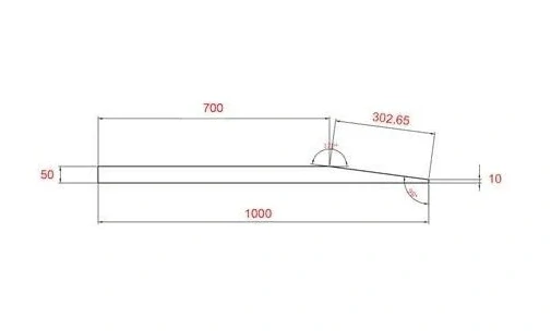 Ferdus 10.329 nájezdová rampa 50 mm gumová, pro nůžkové a sloupové zvedáky