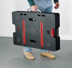 KETER 237005 Pracovní stůl skládací se vzpěrami, nosnost 450 kg, s upínacími svorkami