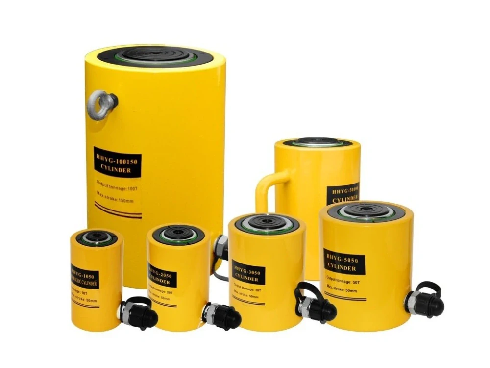 Genborx HHYG-100150 Hydraulický válec jednočinný univerzální, extra nosnost 100 tun