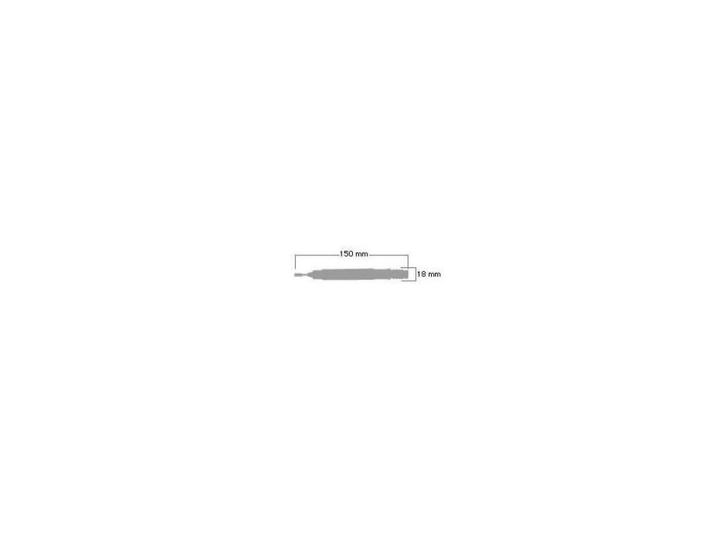 ASTA A-MI40 Bruska mini, přímá, pneumatická, úchyt 3 mm