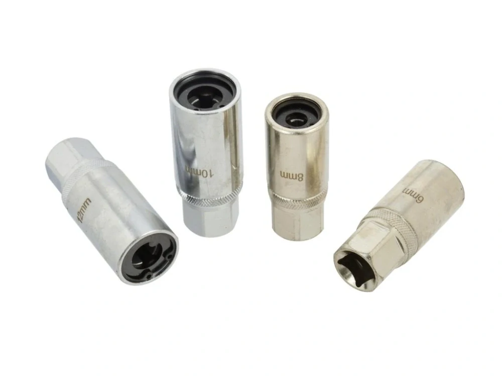 GEKO G30033 Vytahováky šteftů a zalomených šroubů, 6, 8, 10, 12 mm, 1/2", 6-tihran