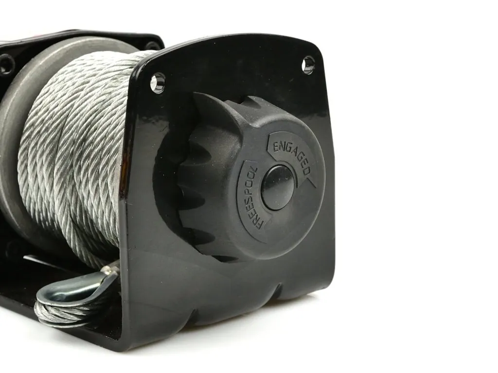 GEKO G81701 Elektrický lanový naviják 750 W/12 V, max. zatížení 907 kg, pro čtyřkolky