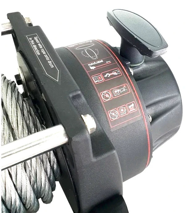 Golemtech Golemwinch 17000 24V, 7,7 t elektrický naviják pro těžké nasazení