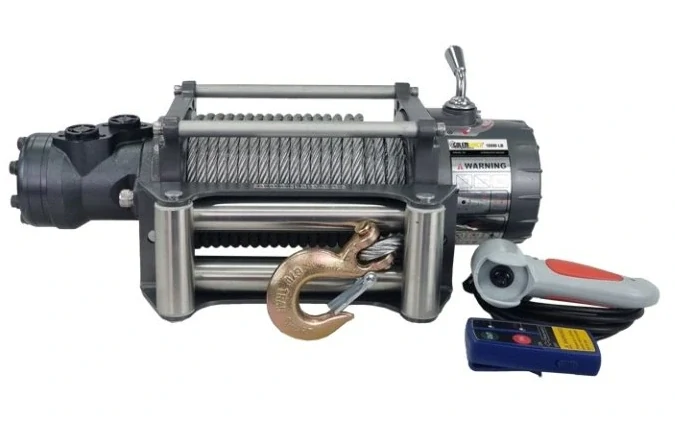 Golemtech Golemwinch 12000HD, 5,4 t Hydraulický naviják pro větší offroad, odtah