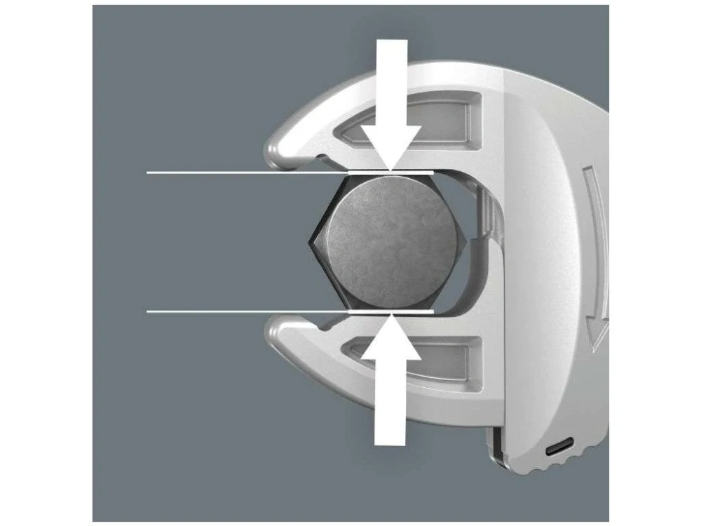 Wera 020110 Sada otevřených samonastavovacích klíčů 6004 Joker 4 Set 1, 7-19 mm, 1/4-3/4", 4ks