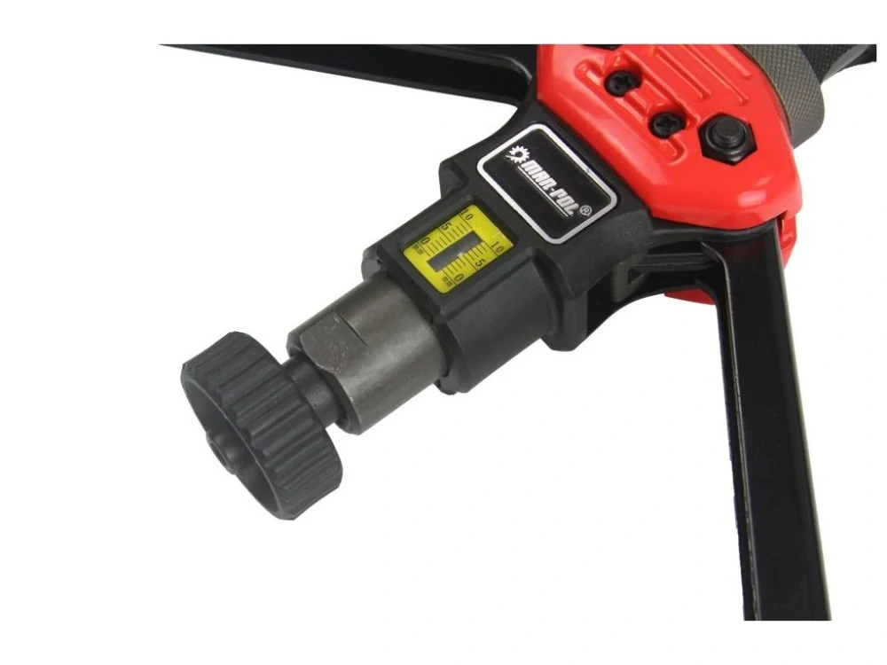 MAR-POL M49572 Nýtovací kleště, pákové, na maticové nýty, vyměnitelné hlavice M3-M12