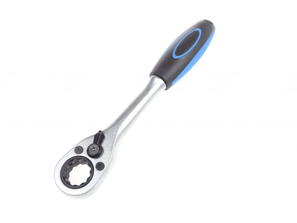 QUATROS QS80418 Hlavice s průchozí ráčnou na servis tlumičů McPherson, sada 18 ks