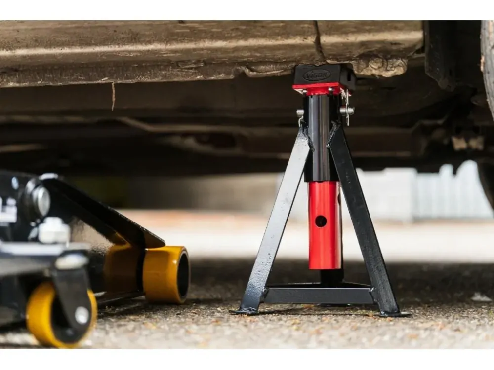 Vigor V2648 profesionální sada podstavců JACK 6t (370-575 mm)