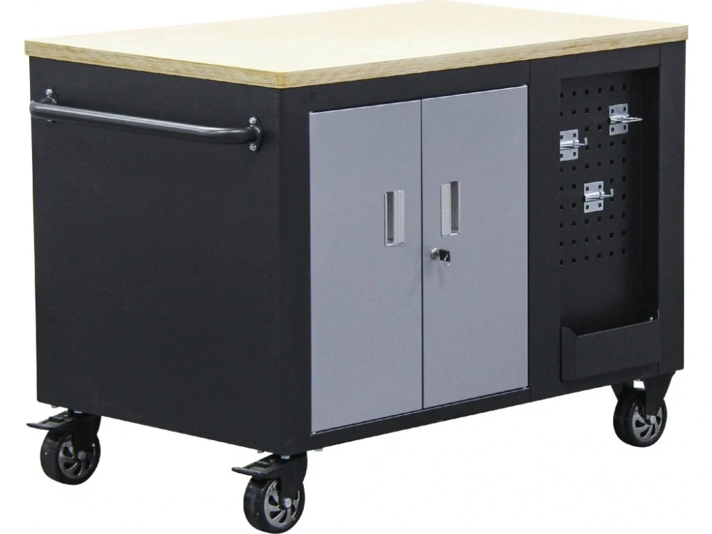BGS 4199 Dílenský vozík BGS Technic, 2×5 zásuvek, 1 skříňka, 1150x866 mm prázdný