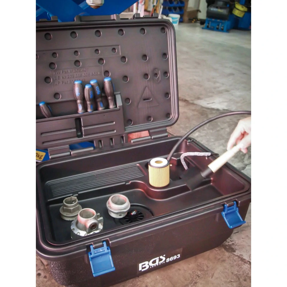 BGS 8693 Přenosný mycí box (stůl) 260x440x640 mm (230 V)