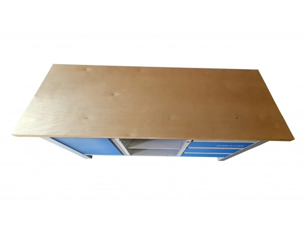 Procarosa PROFI311 Dílenský ponk 1690 x 600 x 865 mm, modrá barva