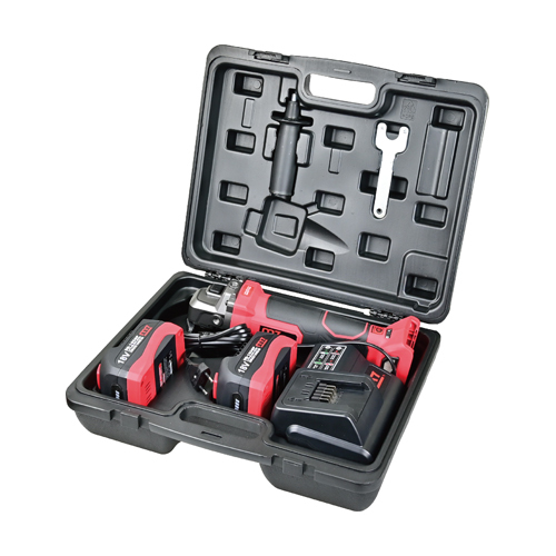 M7 DG-501A aku úhlová bruska 125mm, 18V/2x 5,0Ah + kufr