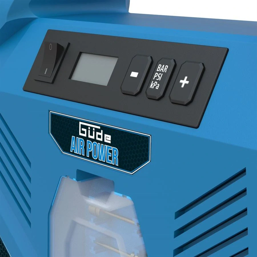 GÜDE Airpower Dual Drive 12/230V bezolejový kompresor 5-dílná sada - 50150