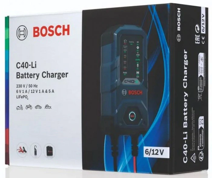 BOSCH C40-Li 6/12V 5A Nabíječka autobaterií