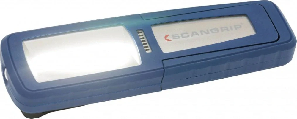 Scangrip UNIFORM Pracovní svítilna LED, aku, s nabíjecí stanicí, až 500 lm, 2600 mAh