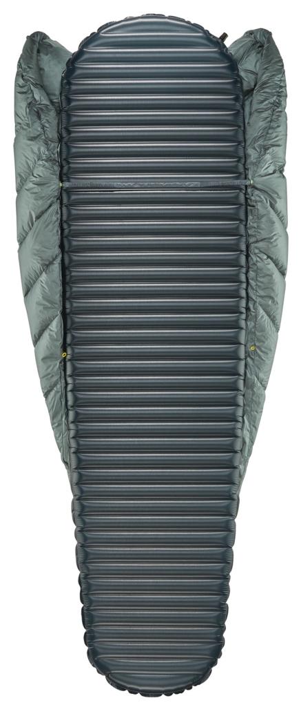 Therm-a-Rest VESPER 45F/7C Regular Storm péřová přikrývka šedá