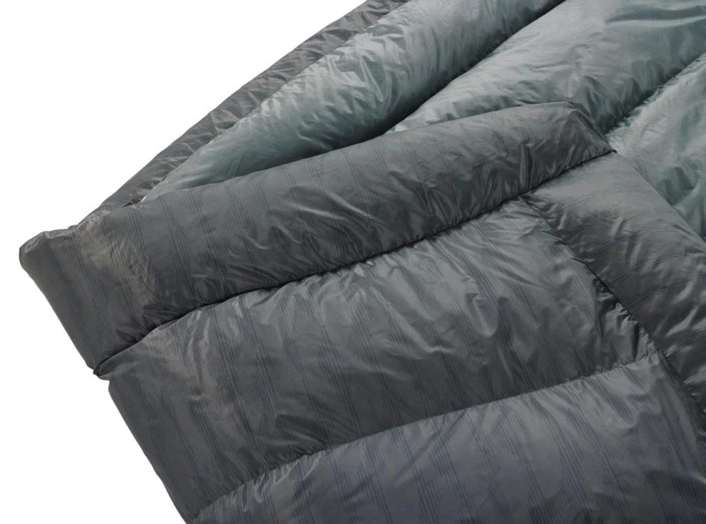 Therm-a-Rest VELA DOUBLE 20F/-6C Storm péřová přikrývka šedá pro 2 osoby