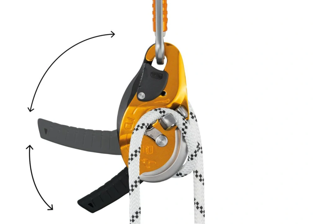 PETZL I´D EVAC slaňovací brzda (10-11,5 mm)