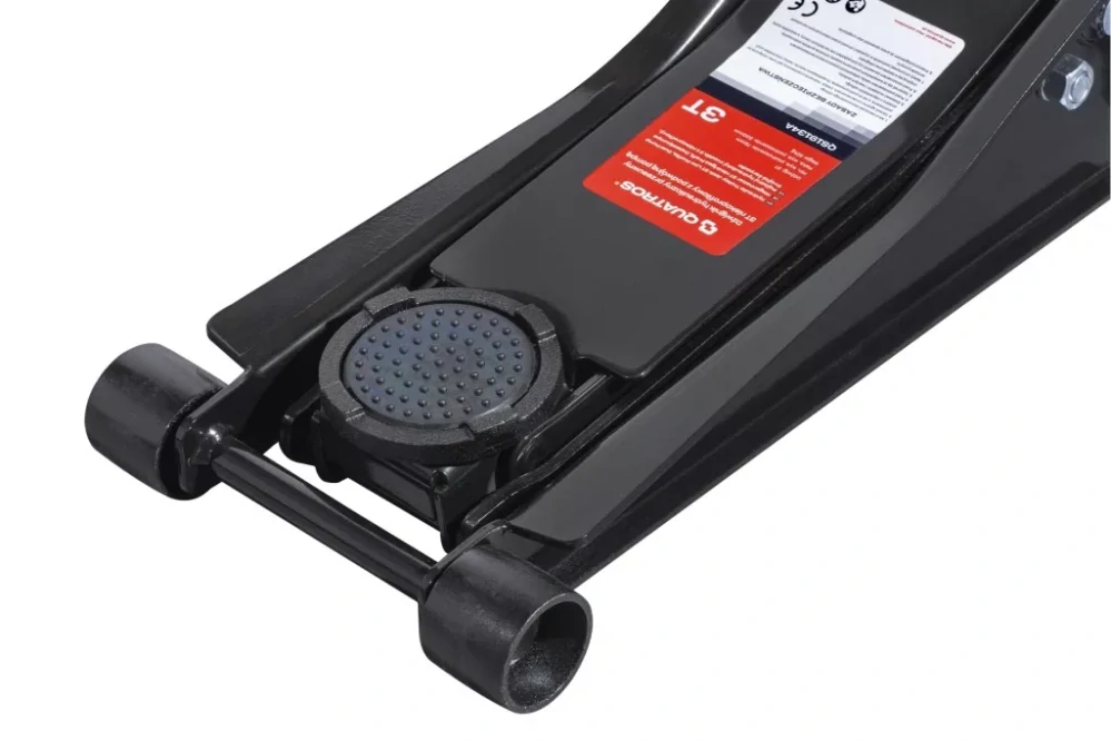 QUATROS QS19134A Hydraulický zvedák 3T nízký profil 75-500 mm, dvojité čerpadlo