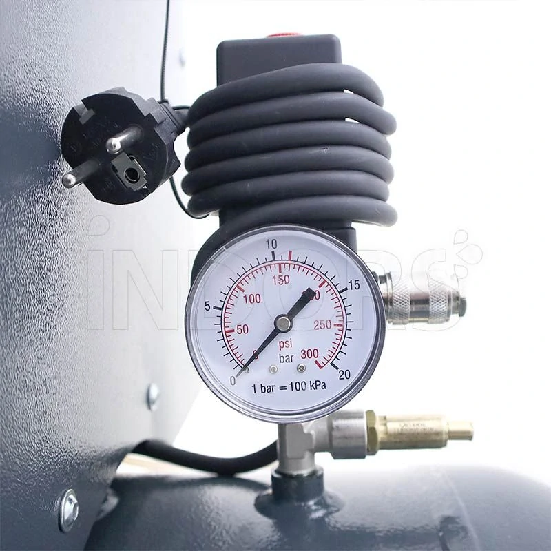 NUAIR B3800/3M/100C SIL odhlučněný olejový kompresor 2,2kW, 100l, 10bar, 230V