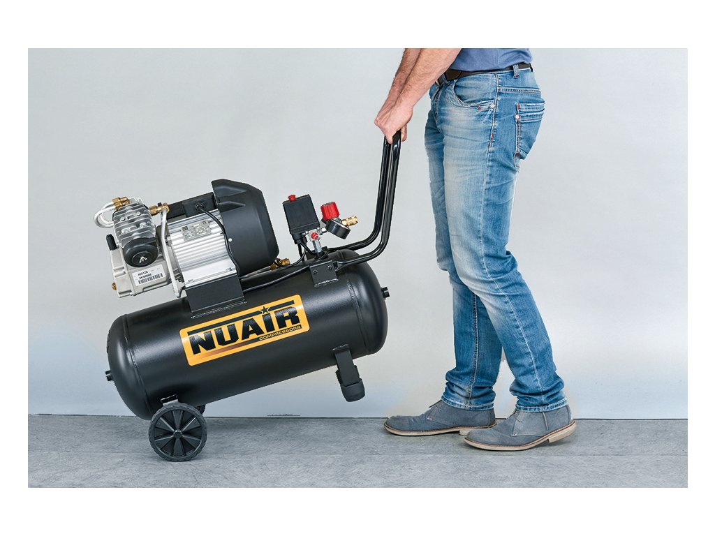 Nuair VDC/50 CM3 dvoupístový olejový kompresor 2,2kW, 230V