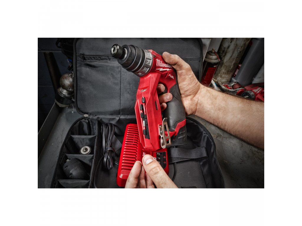 MILWAUKEE M12 FDDX-0 Aku vrtačka s vyměnitelnými nástavci 12V (bez aku) - 4933464978