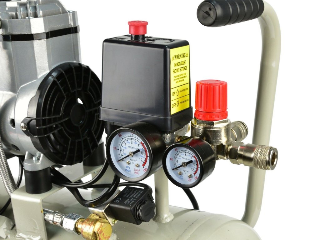 GEKO G80335 bezolejový kompresor 24 l, 980W