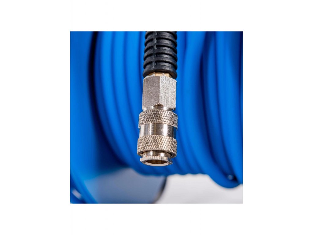Airpress TS46573 navíjecí buben s pneu hadicí 30m, průměrem 8x12 mm a otočným ocelovým rámem