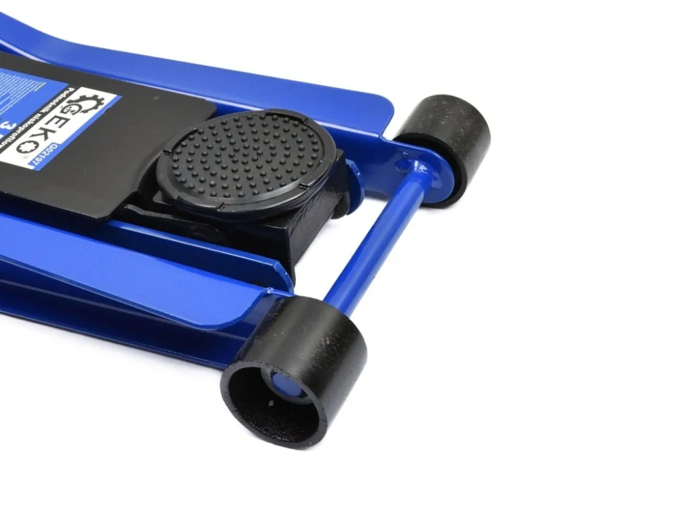GEKO G02197 Hydraulický zvedák pojízdný 3,5 t, extra nízkoprofilový 75-505 mm, dvojitá pumpa
